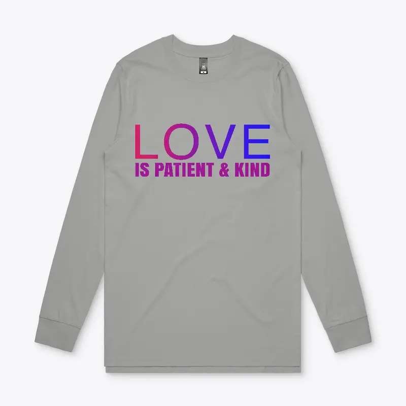 Love Is Patient & Kind Pink Collection