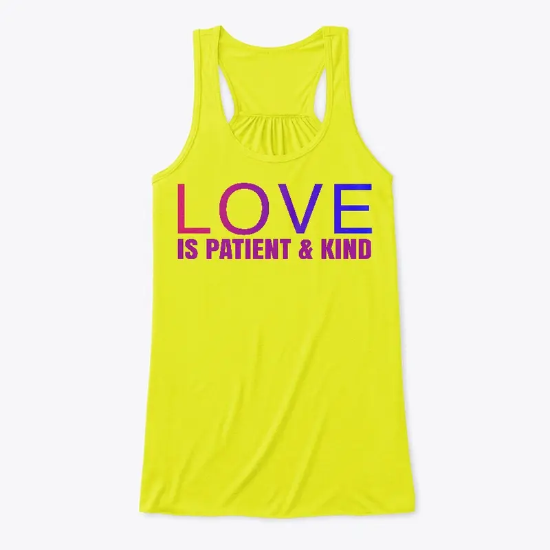 Love Is Patient & Kind Pink Collection