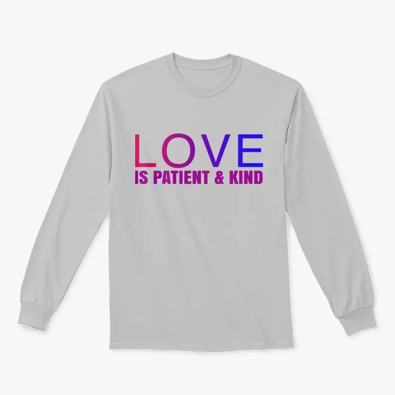 Love Is Patient & Kind Pink Collection