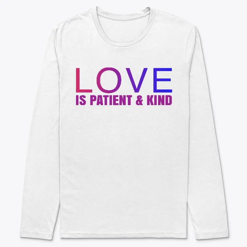 Love Is Patient & Kind Pink Collection