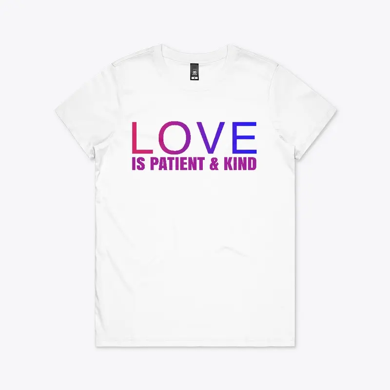 Love Is Patient & Kind Pink Collection