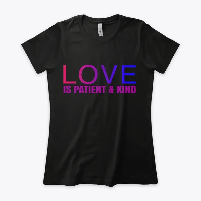 Love Is Patient & Kind Pink Collection